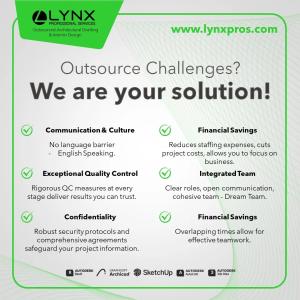 Outsourcing Architectural Services | Lynx Professional Services | USA