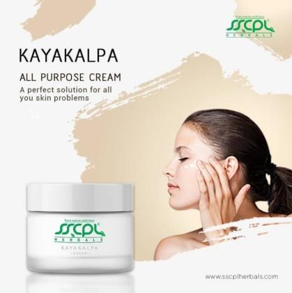 Kayakalpa Moisturizing Cream: Your Solution for Oily & Dry Skin by SSCPL Herbals