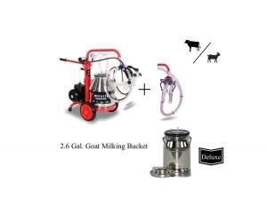 Portable sheep milking machine