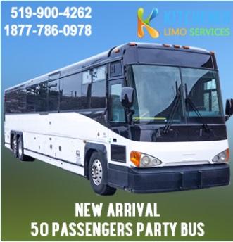 Kitchener Party Bus Rentals