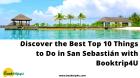 Discover the Best Top 10 Things to Do in San Sebastián with Booktrip4U